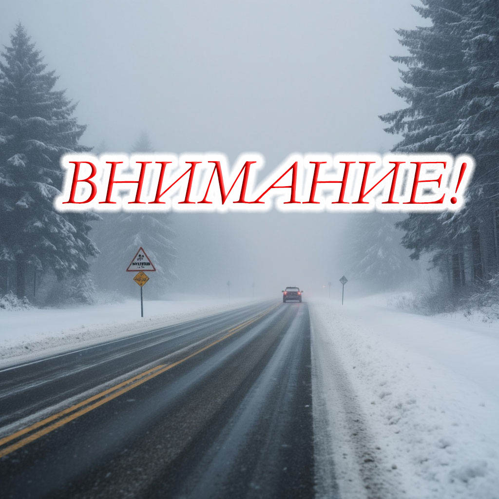 Опасность на дороге.